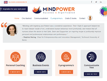 Tablet Screenshot of mindpower.nl